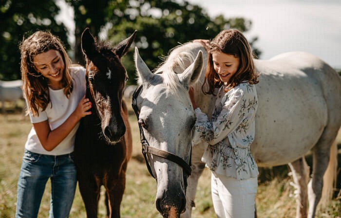 Otroško dogajanje v Kobilarni Lipica