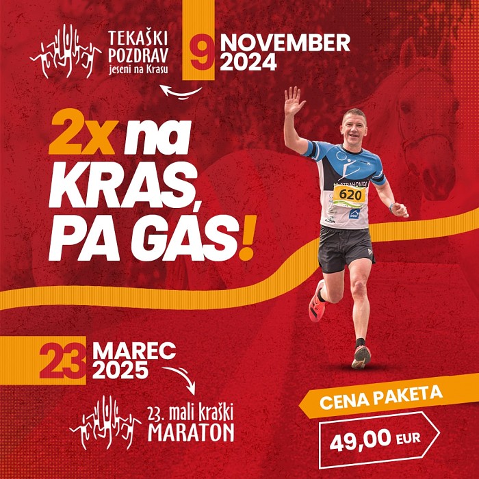 ODPRTE PRIJAVE - 2X NA KRAS, PA GAS!